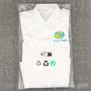 100% рециклирани LDPE Polybags Предупредувачки кеси против задушување